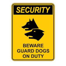 Beware of dog sign, 6in. 43 Beware Of Dog Signs Ideas Dog Signs Beware Of Dog Signs