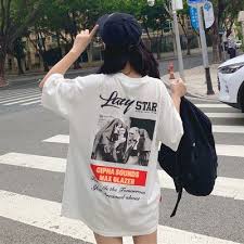 Maybe you would like to learn more about one of these? Harajuku Ulzzang Oversize Tshirt Cartoon Print Short Sleeve T Shirts Korean Style Women Loose Summer T Shirt Female Casual Tops In 2021 Oversized Tee Outfit Casual Tops Oversized Tshirt Outfit Korean Style
