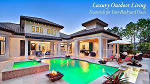 If you are looking for a house and community that will give you a great vacation, you found it. Luxury Outdoor Living Essentials For Your Backyard Oasis The Pinnacle List