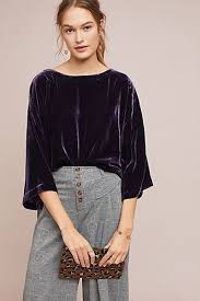 Romantic Velvet Top Velvet Tops Velvet Clothes Stylish Outfits