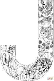Print this coloring page (it'll print full page) save on pinterest. Letter J Coloring Page Free Novocom Top