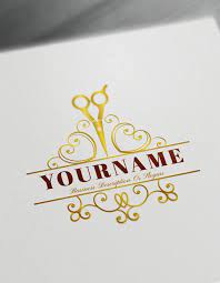 Make a beauty salon logo design online with brandcrowd's logo maker. Cool Logo Maker Hair Salon Logo Design Template Barber Logos