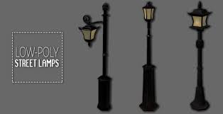 Low Poly Street Lamp Sponsored 3d Street Poly Lamp Exterior Street Lamp Poly Low Poly