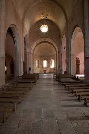 Provence Le Thoronet Abbey The Nave Apse Church Architecture Romanesque Architecture Architecture