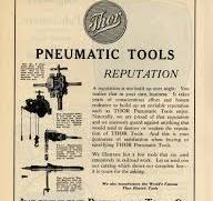 1927 Thor Pneumatic Tools Ad: Independent Pneumatic Tool Co., Chicago,  Illinois
