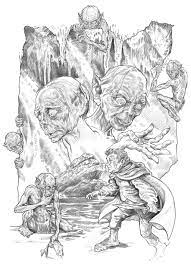 Select from 35915 printable crafts of cartoons, nature, animals, bible and many more. Gollum By Nachocastro Deviantart Com On Deviantart Sketches Art Middle Earth Art