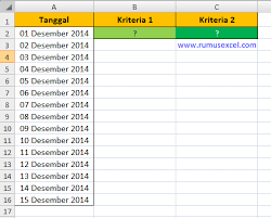 Conditional Formatting Dengan Dua Kriteria Atau Lebih