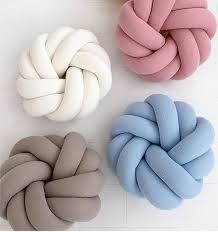Large Knot Pillow Modern Pillow Knot Cushion Decorative Etsy Trendy Pillow Knot Pillow Knot Cushion
