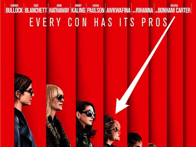 The Annoying Detail in the New 'Ocean's 8' Poster - Business Insider