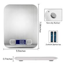 Kilograms to pounds conversion chart 1 kg = 2.2046 lbs. Food Scale Kitchen Scale Digital Food Scale Weighs In Grams Kilograms Pounds Ounces G Kg Lb Oz 11 Lb 5 Kg Capacity S Kitchen Scales Aliexpress
