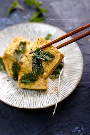 How To Pan Fry Tofu China Sichuan Food Fried Tofu Pan Fried Tofu Vegan Recipes Easy