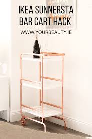 Ikea Sunnersta Bar Cart Hack Diy Your Beauty Ikea Bar Diy Furniture Ikea Ikea Bar Cart
