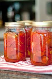 The united states department of agriculture (usda) has a planning guide (page 32) that may be helpful when working out how much food to can or freeze to meet your needs for the year. Home Canned Tomatoes Process From Lana S Cooking