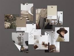 Realistic Mood Board Kit Vol 2 Mood Board Desktop Wallpaper Art Mood Board Template