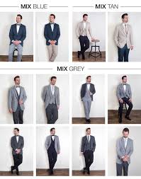 Mix And Match Groom And Groomsmen Coat And Pants For A Modern Wedding Look Men Suits Blue Blazer Outfits Men Blue Blazer Outfit Men
