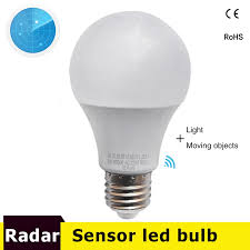 Led Radar Motion Sensor Light Lamp Led Bulb E27 Ac85 265v 9w 7w 5w Smart Bombillas Infrared Body Lamp With Motion Sensor Light Motion Sensor Lamp Led Lamp With Motion Sensorled Bulb E27