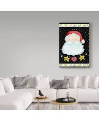 Trademark Global Valarie Wade 'Ho Ho Santa Claus' Canvas Art