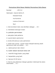 Check spelling or type a new query. Permainan Bola Besar Voli Pdf