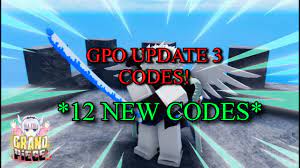 New codes gpo can offer you many choices to save money thanks to 25 active results. 12 New Codes That You Need To Know In The Grand Piece Online Update 3 Youtube