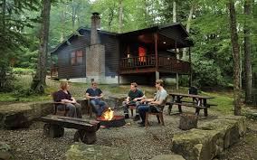 It is a rustic cabin with wood floors, but offers all modern amenities. Not Impressed Review Of Black Bear Cabins Cooksburg Pa Tripadvisor