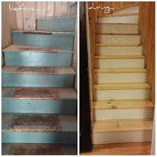 Staircase Remodel Revamped Stair Treads And Risers Ps Dear Menards Thank You For The Gift Of Te Staircase Remodel Stairs Treads And Risers Treads And Risers
