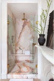 Marble tile is a tile that has a unique pattern. Create A Stylish Walk In Shower Easily Decoholic