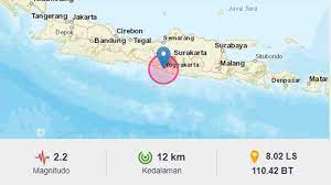 Berikut data magnitudo dan lokasinya. Gempa M 5 3 Guncang Gunung Kidul Dan Yogyakarta Usai Subuh Nasional Tempo Co
