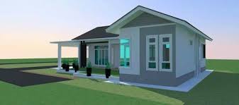 Apabila bumbung rumah dibina rendah, cahaya matahari terus kedinding rumah. Pin By Azurez Walterz On Banglo Setingkat Design Rumah House Styles Design