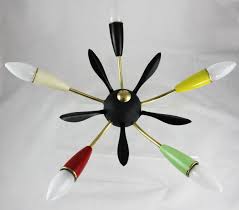 Vintage Spinnenlampe 50er Jahre Deckenlampe Deckenlampe Vintage Deckenlampe Lampe