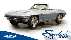 Image result for Silver Blue 1963 Corvette