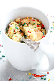 Microwave Funfetti Mug Cake Gluten Free The Toasted Pine Nut Recipe In 2020 Funfetti Mug Cake Mug Recipes Mug Cake Microwave