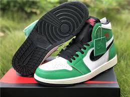 Jordan 13 White Lucky Green Black 2020 Newest Air Jordan 1 High Og Lucky Green Shoes In 2020 Air Jordans Green Shoes Jordan 1 Retro High