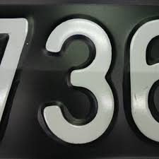 The plate number would thenadd four digits to the state/territory letter such as w 1234. Embossed Aluminium Number Plate Cyc Malaysia Factory Direct Since 1997