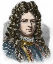 Portrait of Alain Chartier. French diplomat and writer (1385 to 1433).  Secretary of the future Charles VII. 19th century engraving.