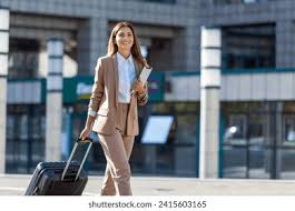 Woman Work Airport Royalty-Free Images ...