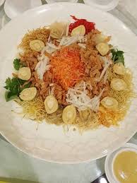 We find out how the yee sang came about and why it is a dish that truly beholds more than it appears. Yee Sang With Whole Abalone Picture Of Grand Imperial Restaurant Kuala Lumpur Tripadvisor