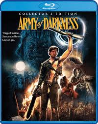 Get out your boomstick and rev up your chainsaw! Army Of Darkness Blu Ray