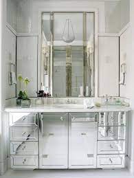 Perfect bathroom vanity mirrors bronze made easy. This Or That Which Mirrored Bath Cococozy Home Bathroom Design Mirrored Furniture