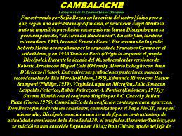 Enrique santos discépolo, 1935 que el mundo fue y será una porquería, ya lo sé. Cambalache Letra Y Musica De Enrique Santos Discepolo Fue Estrenado Por Sofia Bozan En La Revista Del Teatro Maipo Pese A Que Segun Una Anecdota Muy Ppt Descargar