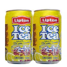 Lata Refrigerante Lipton Ice Tea Limao 350 Ml Aluminio Import Argentina