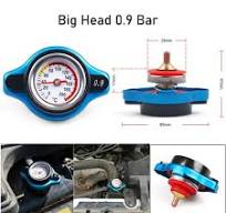 0.9 BAR Car Thermostat Radiator Cap With Water Temp Gauge ...
