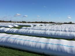 Old sheets, blankets, drop cloths and special frost protection blankets (called reemay cloth or floating row covers) work best. Plastic Bags Silage And Grain Perfectly Stored