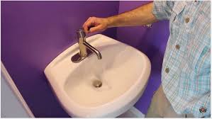 how to install an elegant pedestal sink