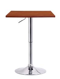 Luta Adjustable Height Pub Table Pub Table Dining Table In Kitchen Steel Table Base