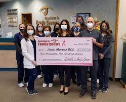 Associates in family eyecare's patients always return for a second appointment. Associates In Family Eyecare Donates 2 500 To Jmbcc Chan Soon Shiong Medical Center At Windber