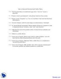 52) what is the total number of books in the old testament? Structural Functional And Conflict Theory Principles Of Sociology Quiz Docsity