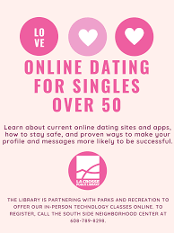 I'll get it, get it, get it, get it love. this page is currently under construction in order to become a better article for readers. Online Dating For Singles Over 50 La Crosse Public Library