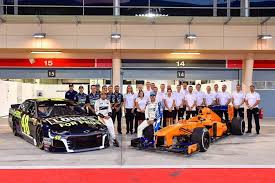 But both sports have their positives and. Formula 1 Alonso Tries Out A Nascar In Bahrain