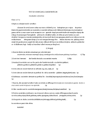 Care este familia lexicala a cuvantului padure. Test Cu Barem De Corectare