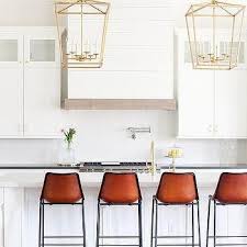 cb2 roadhouse leather bar stool design